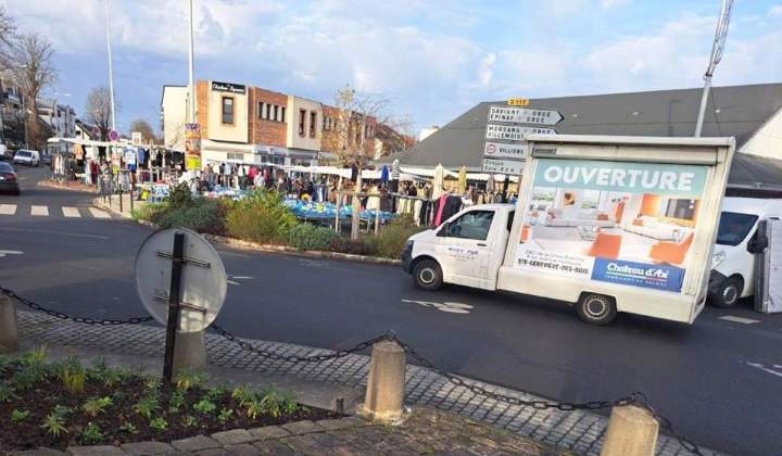 Affichages publicitaires mobiles France